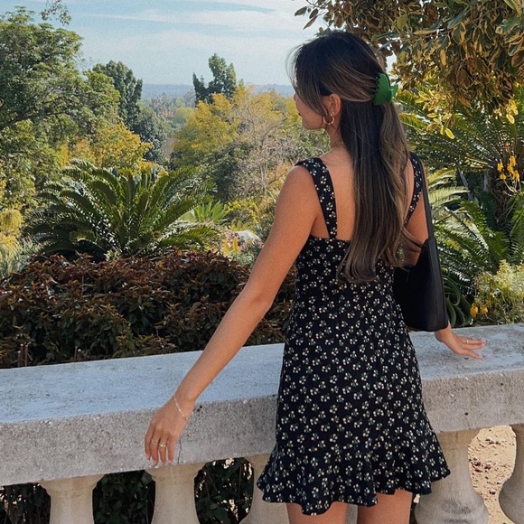 HUTCH DITSY FLORAL CORSET MINI DRESS - Picture 5 of 16